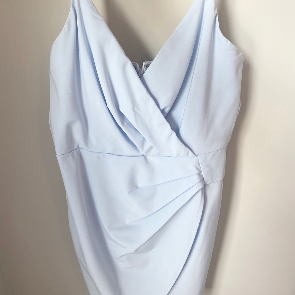 Vestique Light Blue Cocktail Dress Size S